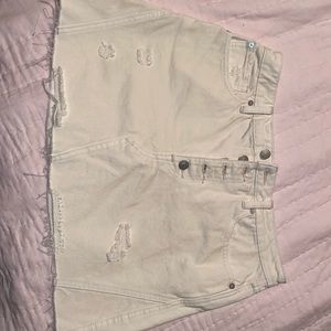 Free People Jean Skirt